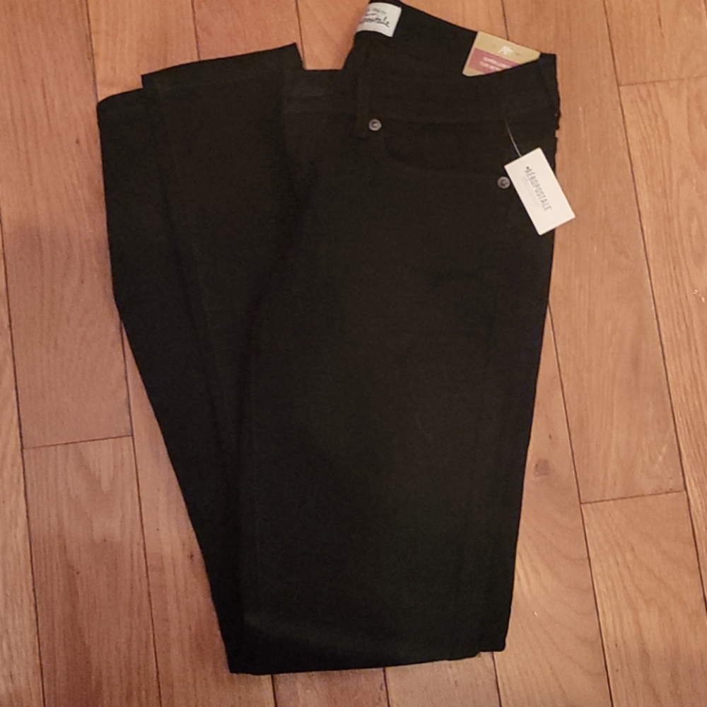 Aeropostale, 3/4R, Black Jeggings